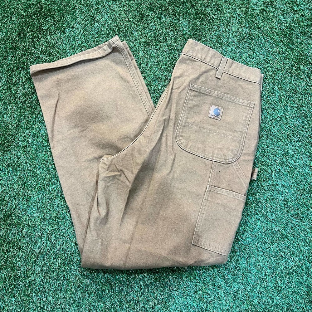Mens Carhartt Duck Carpenter Work Wear Pants